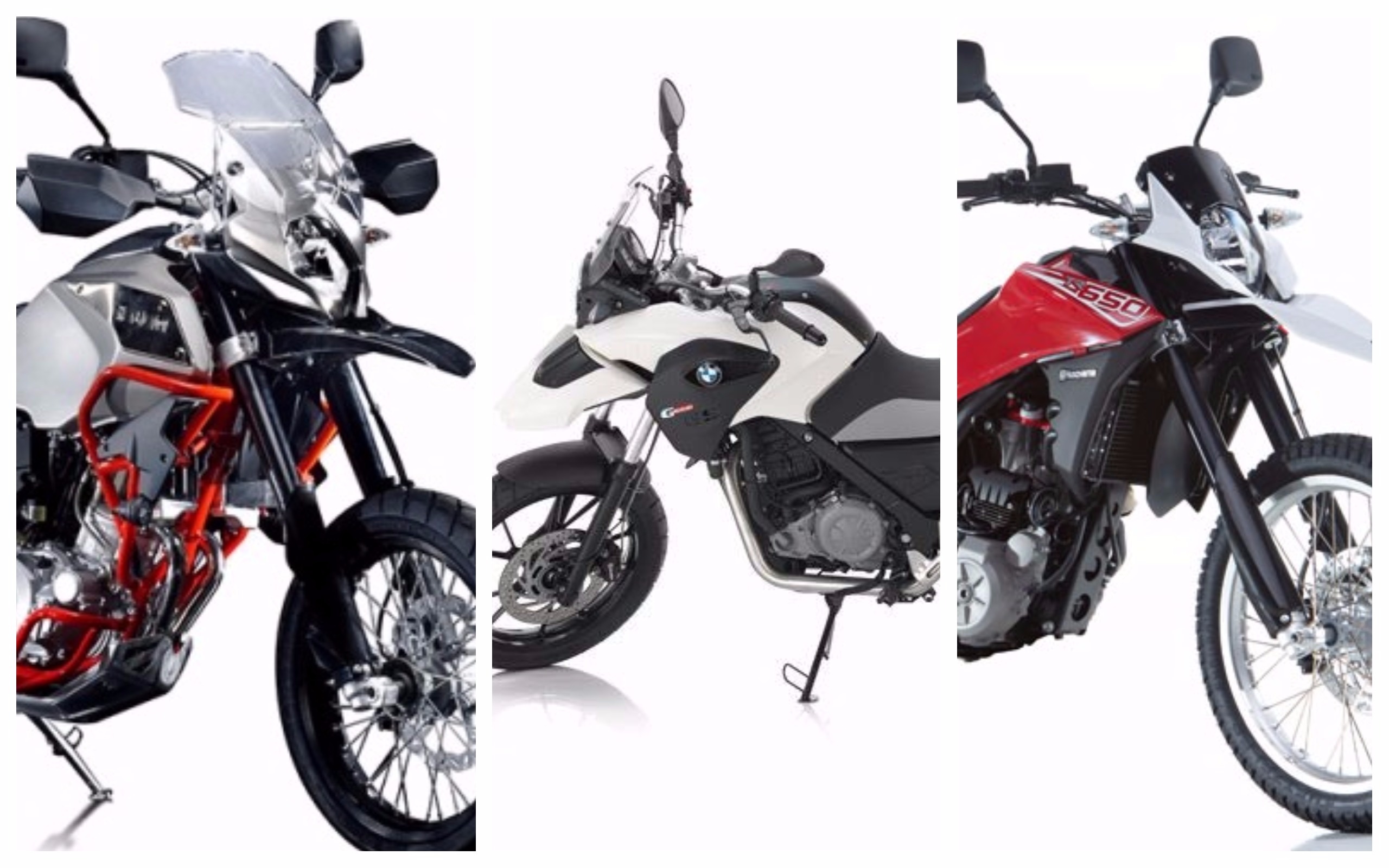 SWM SuperDual Vs Husqvarna TE 630 Vs BMW G650GS