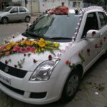 Maruti Suzuki Swift Dzire Dahej Car with Flowers