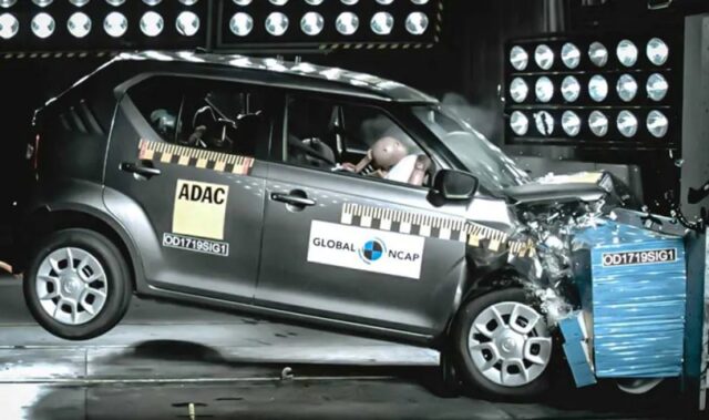 Maruti Suzuki Ignis Crash Test Results