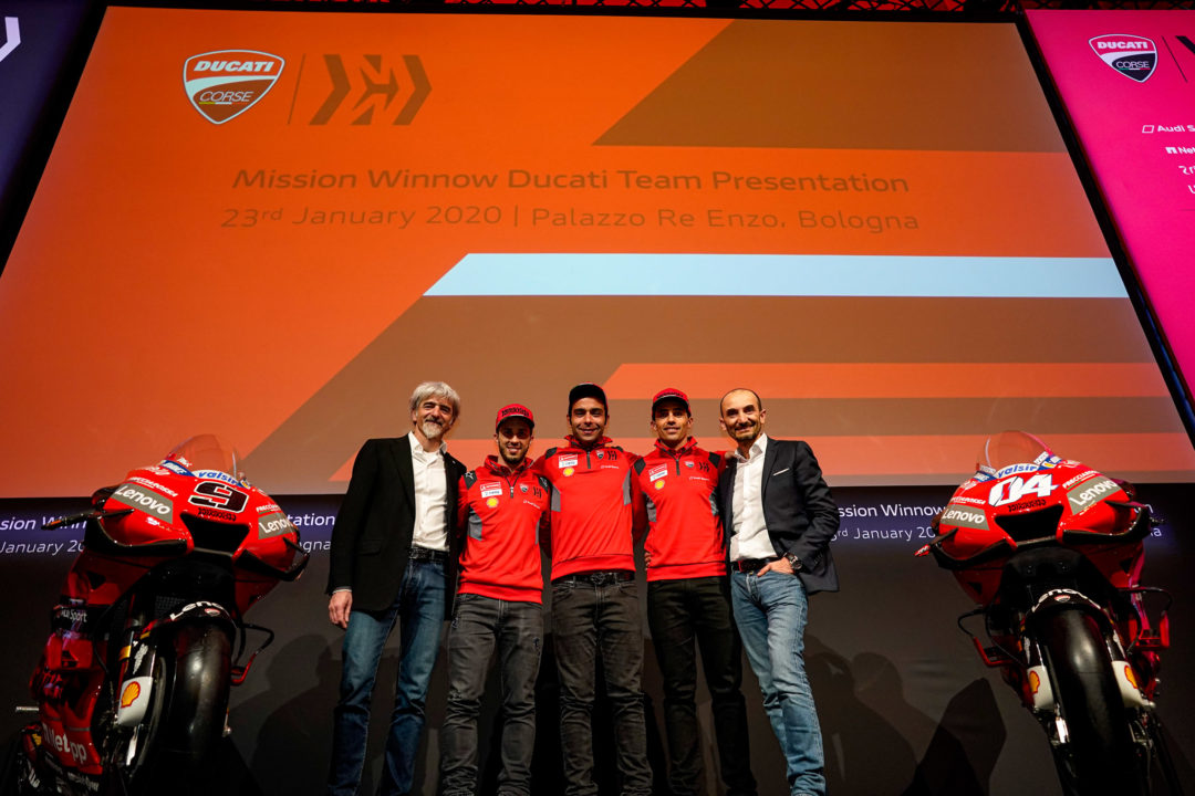 Mission Winnow Ducati 2020 Presentation