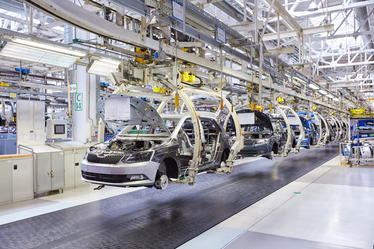 Car manufacturing plant shutdown due to Covid19 Cases