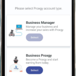 Proxgy Business Screen 1