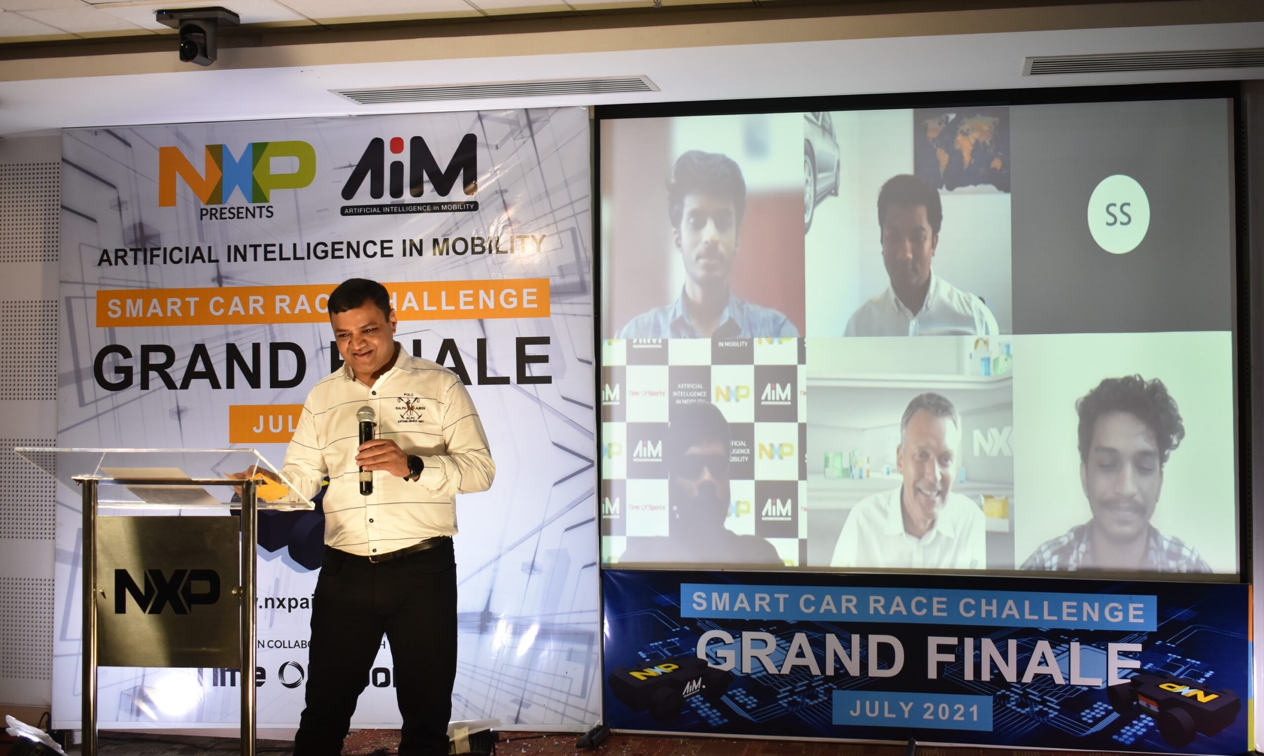 NXP India organises Smart Car Race Design Challenge 2021 for Students.