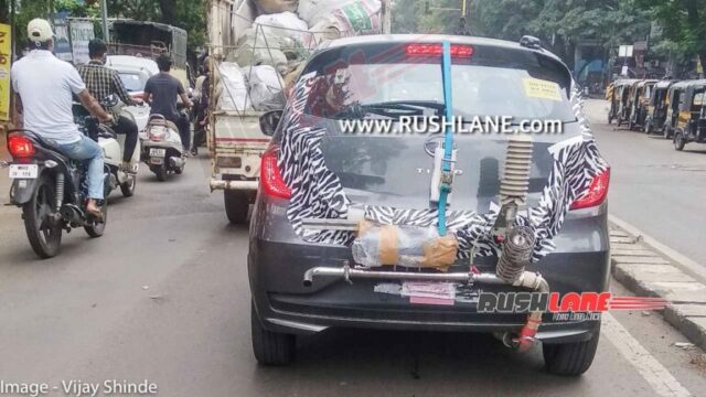 Tata Tiago CNG Spied