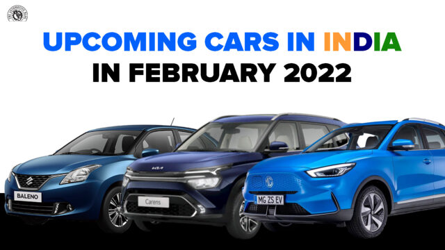 Upcoming Cars in India in February 2022